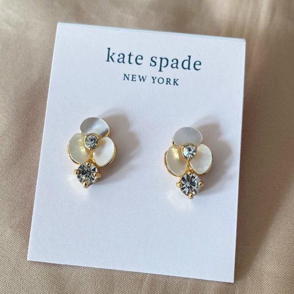Kate spade mother of pearl earrings